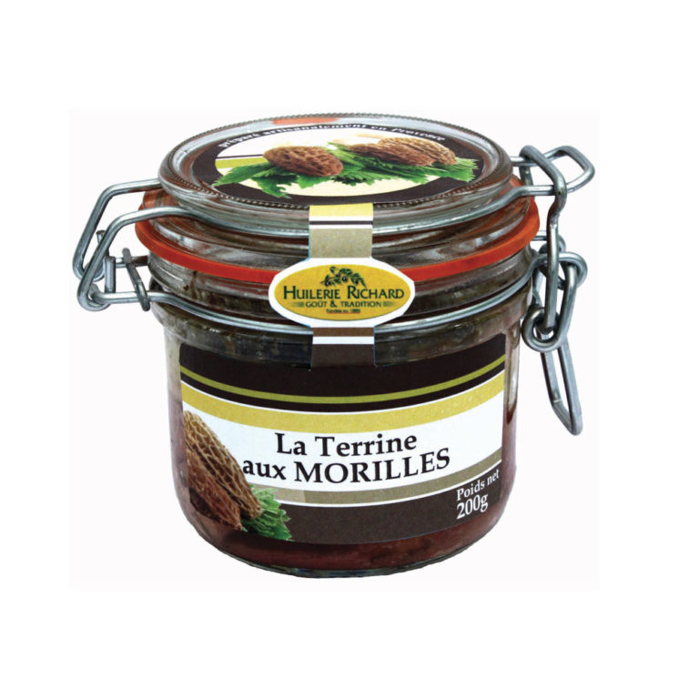 Terrine aux morilles Les Chemins de Provence Panier gourmand