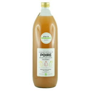 jus de poire bio
