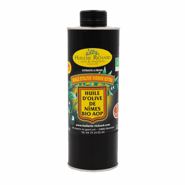 Huile d’olive vierge extra de Nîmes AOP