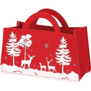 Sac feutre colis gourmands