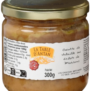 plat cuisiné à base de volaille