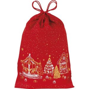 POCHON DECOR ROUGE
