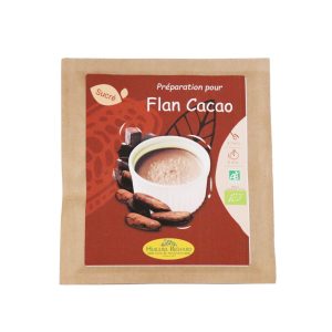 flan cacao panier gastronomique