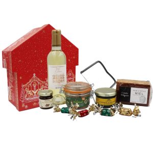 corbeille-chalet-de-noël
