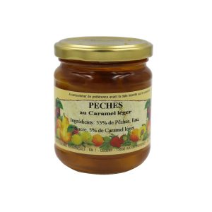 pêches-au-caramel-léger
